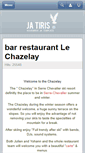 Mobile Screenshot of chazelay.com